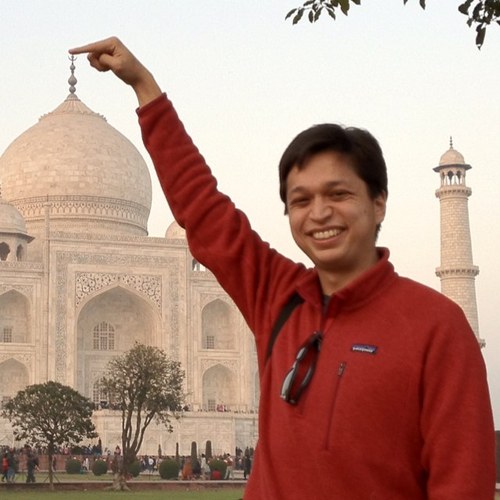 Bin @ Taj Mahal - India