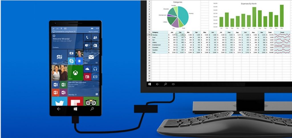 Windows 10 Continuum feature