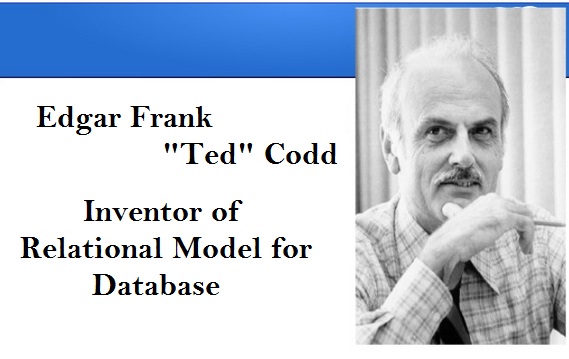 Invention of Relational Model for Database| Ted Codd - FreeFeast.info : Interview Questions ,Awesome Gadgets,Personality Motivation Guide, Famous IT personalities